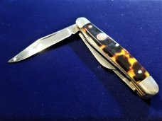 Zwilling J.A. Henckels Knife HK-25-T 3-blade Faux Tortoise Shell Mint Stockman
