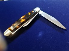 Zwilling J.A. Henckels Knife HK-25-T 3-blade Faux Tortoise Shell Mint Stockman