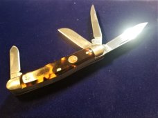 Zwilling J.A. Henckels Knife HK-25-T 3-blade Faux Tortoise Shell Mint Stockman