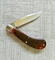 Kroo Custom Ironwood Saddlehorn Trapper W/ slip & coa.3.75..rwl34..filework..spacers..liners. shield