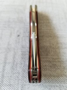 Kroo Custom Ironwood Saddlehorn Trapper W/ slip & coa.3.75..rwl34..filework..spacers..liners. shield
