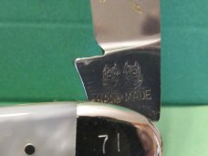 Bulldog Pearl Whittler Made for Central Kentucky Knife Club 20th Anniversary 1982 to 2002