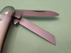 Bulldog Pearl Whittler Made for Central Kentucky Knife Club 20th Anniversary 1982 to 2002