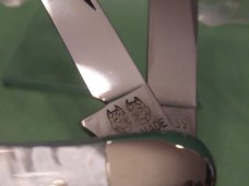 Bulldog Pearl Whittler Made for Central Kentucky Knife Club 20th Anniversary 1982 to 2002