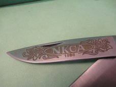 Camillus 1988 Brown Bone Jumbo Trapper Made for the NKCA 