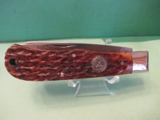Camillus 1988 Brown Bone Jumbo Trapper Made for the NKCA 