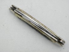 Queen Cutlery #9 Stockmen:  4” closed, 1961 - 1971,  genuine Winterbottom bone handles