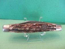 Kissing Crane Robt  Klass Stag Handle Large Stockman Made for the NKCA
