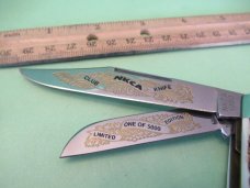 Kissing Crane Robt  Klass Stag Handle Large Stockman Made for the NKCA