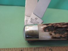 Kissing Crane Robt  Klass Stag Handle Large Stockman Made for the NKCA