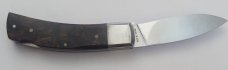 Smith and Wesson W109 Lock Back Folder with Leather Sheath