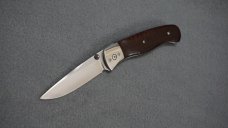 + VTG SUPER RARE CUSTOM HANDMADE MIKE W. THOUROT 'MWT' NAPOLEON, OH FOLDING KNIFE +