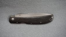 + VTG AL MAR EAGLE TALON SEKI, JAPAN FULL WOOD SCALE LOCKBACK FOLDING KNIFE +