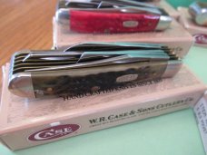 Case XX 5 Balde Beast Set of Mini Trappers 7 Knives in the Set 