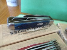 Case XX 5 Balde Beast Set of Mini Trappers 7 Knives in the Set 