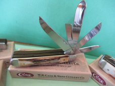 Case XX 5 Balde Beast Set of Mini Trappers 7 Knives in the Set 