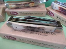Case XX 5 Balde Beast Set of Mini Trappers 7 Knives in the Set 