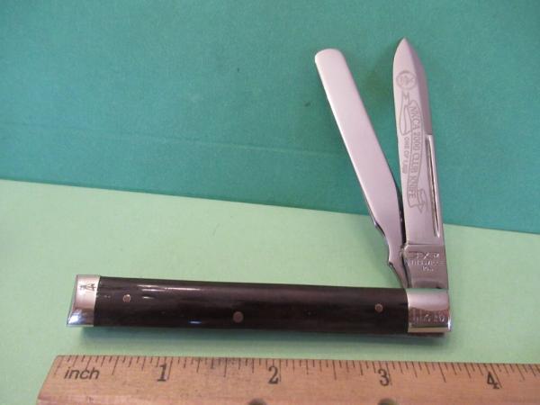 Schatt & Morgan 2000 NKCA Buffalo Horn Doctors Knife 