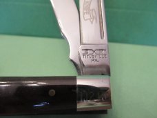 Schatt & Morgan 2000 NKCA Buffalo Horn Doctors Knife 