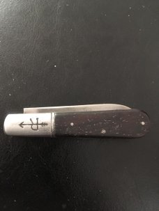 RARE HANDLE -ON A RUSSELL BARLOW  **LISTING FROM MY RUSSELL COLLECTION**