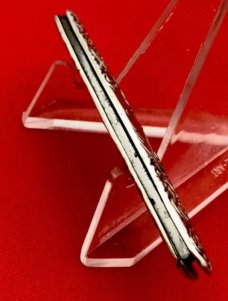 Vintage EMPIRE KNIFE CO 2-Blade Sterling Silver Shadow Pen Folding Pocket Knife c.1856-1930