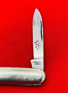 Vintage H BOKER & CO SOLINGEN Shadow Senator Pen Folding Pocket Knife Salesman’s Sample c.1869-1944