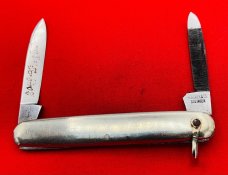Vintage H BOKER & CO SOLINGEN Shadow Senator Pen Folding Pocket Knife Salesman’s Sample c.1869-1944