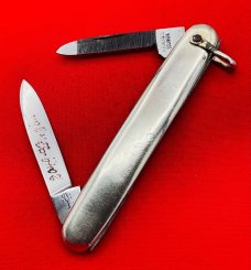 Vintage H BOKER & CO SOLINGEN Shadow Senator Pen Folding Pocket Knife Salesman’s Sample c.1869-1944