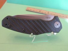 Zero Tolerances Carbon Fiber S35VN  Model 0770CF 
