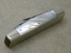 Fight'n Rooster Frank Buster Cutlery Co. Germany Intl. Cutlery Club Pearl 12 Blade Congress Knife 