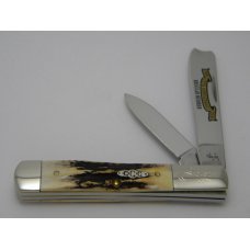 Case XX USA Stag 52005RAZ 1981 25th Anniv. CCC One Arm Razor Pillbuster Knife 2006