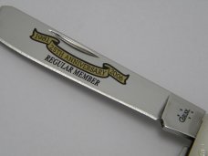 Case XX USA Stag 52005RAZ  1981 25th Anniv. CCC One Arm Razor Pillbuster Knife 2006