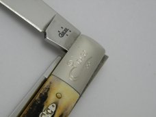 Case XX USA Stag 52005RAZ  1981 25th Anniv. CCC One Arm Razor Pillbuster Knife 2006