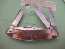Case XX Select 2004 Mammoth Ivory 5 Blade Sowbelly Pattern # TB891539 SS