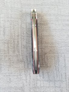 K'roo Custom Raven Knife, NEW, 4"..Black Kudu bone..rwl34. Filework..spacers/liners..coa/slip
