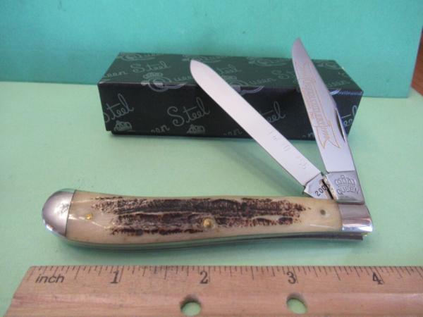 Queen 2001 Bone Stag Trapper 1 of 70 Queen 2001 Bone Stag Trapper 1 of 70