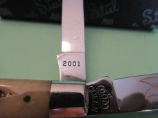 Queen 2001 Bone Stag Trapper  1 of 70 