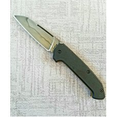 Tracey LaRock Ethan Jack..26C3 w/Hamon.black G10 chamfered.brass liners..3.13/16 closed..w/box