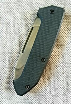 Tracey LaRock Ethan Jack..26C3 w/Hamon.black G10 chamfered.brass liners..3.13/16 closed..w/box