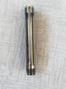Tracey LaRock Ethan Jack..26C3 w/Hamon.black G10 chamfered.brass liners..3.13/16 closed..w/box