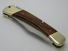 Puma Germany Wood 972 Game Warden Lockback Knife in Box  c.1971