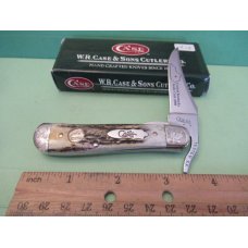 Case XX 2008 Scrolled Bolster Stag Russlock Pattern # 51953L SS