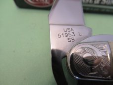Case XX 2008 Scrolled Bolster Stag Russlock Pattern # 51953L SS