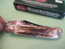Case XX 2008 Scrolled Bolster Stag Russlock Pattern # 51953L SS