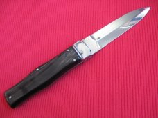 Older MIKOV Horn Dagger Blade Switchblade Knife - New Old Stock.