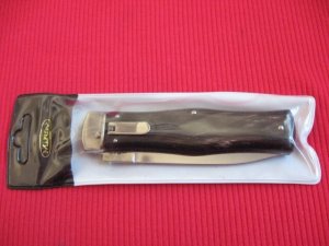 Older MIKOV Horn Dagger Blade Switchblade Knife - New Old Stock.