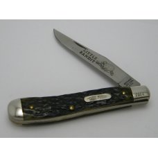 Parker-Frost USA 1978-5 (Schrade USA) Little Bandit Green Bone Linerlock Trapper Knife