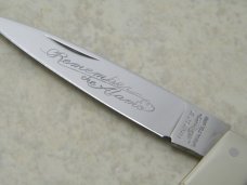 Parker Cut Co. "Remember the Alamo" Pearl Lockback Knife