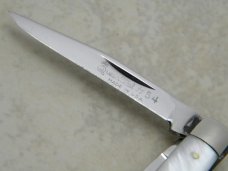 Queen Steel #54 Pearl Mini Stockman Knife 