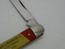 Vintage T.H. Adv. Terre Haute IND Letter Opener Picture Handled Knife